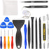 Kaisi Professional Electronics Opening Pry Tool Repair Kit with Metal Spudger Non-Abrasive Nylon Spudgers and Anti-Static Tweezers for Cellphone i...