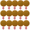 15pcs 70mmx70mm Film Heater Plate Adhesive Pad, PI Heating Elements Film 12V 13W Strip Heater Adhesive Polyimide Heater Plate (12V 13W 70mmx70mm)...