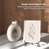 4 Inch 2 Pack Iron Display Stand, Black Wire Iron Easel Plate Holder Dish Stand for Displaying Pictures, Decoration Plates, Books Dishes and Arts...