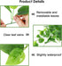 Whonline Fake Plants Hanging 4pcs Artificial Vines Fake Pothos 3.6FT for Living Room Indoor Outdoor Decor (No Baskets)...