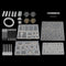 BRAVECOW 229Pcs DIY Jewelry Resin Casting Molds Silicone Epoxy Spoon Kit Craft Necklace Jewelry Pendant Making for Resin Crafts Beginners...