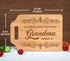 Grandma gifts, Gifts for Grandma - Engraved Bamboo Cutting Board 12.3"L x 8.7"W x 0.4"Th - Grandma Birthday Gifts, Grandma gifts from Grandkids...