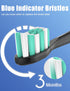 Toothbrush Replacement Brush Heads for Philips Sonicare, Electric Sonic Tooth Refill Head 4100 C1 C2 G2 Plaque Control, 10 Pack, Black...