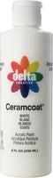 Delta Creative Ceramcoat Acrylic Paint in Assorted Colors (8 oz), , White (025058)...