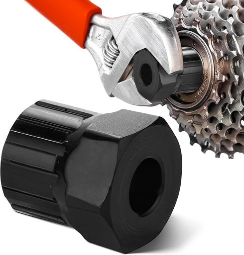 Bike Freewheel Removal Tool - Bicycle Cassette Removal Tool Bicycle Sprocket Remover & Install Tool - Free Wheel Removing Tool Cassette Lockring T...