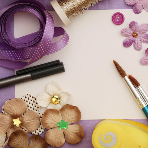 PATIKIL 8 x 10 mm Brads for Paper Crafts, 100 Pcs Metal Star Paper Fastener for Art Crafting Projects, and DIY Decorative Scrapbooking, Gold...