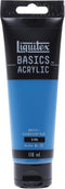 LIQUITEX Acrylic Paint Basics B-096, Fluorescent Blue, 4.0 fl oz (118 ml)...