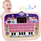 Kid Tablet Toddler Learning Pad Interactive Toy with Screen -Educational Toys Fun Gifts -Music/Piano/ABC/Numbers/Words/Spell/Animals - for Boys&Gi...