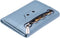 AINIMOER Small Leather Wallet for Women, Slim Compact Credit Card Holder RFID Blocking Wallets Organizer with Coin Pocket, Lichee Gray Blue...