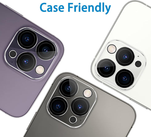?3 Pack?Dengduoduo Tempered Glass Camera Lens Protector for iPhone 14 Pro 6.1" & iPhone 14 Pro Max 6.7", Ultra HD, 9H Hardness, Anti-Scratch, Case...
