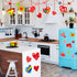 Kalolary 194PCS Valentine's Day Window Stickers Removable Heart Window Clings DIY Heart Stickers Self-Adhesive Heart Decal for Home, Office - Vale...