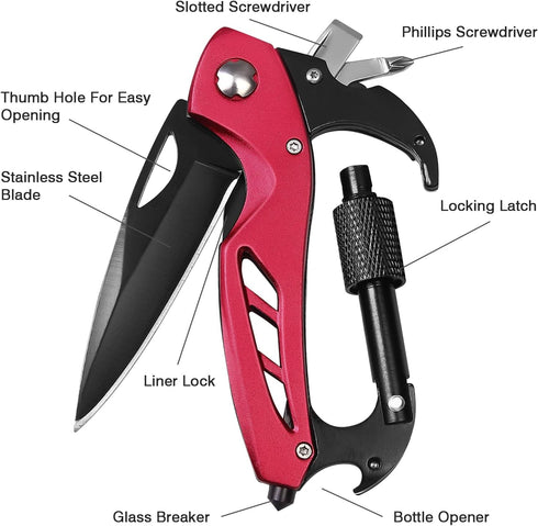 Multitool knife (Red)...