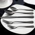 LIANYU Black Silverware Flatware Set for 2, 10-Piece Stainless Steel Cutlery Set, Mirror Finished, Dishwasher Safe...