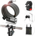 BANGTING Electric Scooter Lock, Bike Locks, 120cm/12mm Bike Lock Cable, Bike Lock with 2 Key for Bicycle/Scooter/Ebike/Stroller/Kids Bike/Moped...