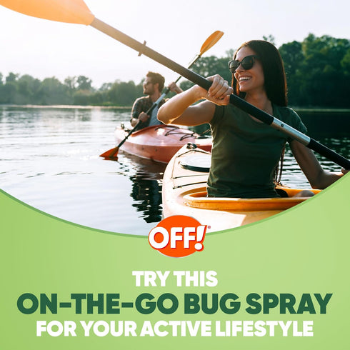 OFF! Deep Woods Insect Repellent Aerosol, Dry, Non-Greasy Formula, Bug Spray with Long Lasting Protection from Mosquitoes, 4 Oz, 2 Count...