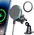 Qifutan for 15W Magsafe Car Charger Fast Charging Automotive Ultra Magnetic Car Phone Holder Dashboard Vent Wireless Car Charger Fits for iPhone 1...