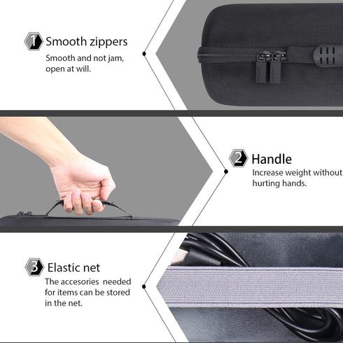 Hard Travel Case Replacement for Ultimate Ears MEGABLAST Portable Wi-Fi Bluetooth Speaker by co2CREA (Black)...