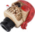 Skull Gear Shift Knob One-Eyed Pirate Racing Lever Stick Shifter Handle fit Most Manual Automatic Trucks SUV Cars, Red...