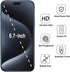 2 Pack Privacy Screen Protector Designed for iPhone 15 Pro Max Anti-Spy Tempered Glass 6.7-inch, Anti Scratch, Bubble Free, Case Friendly...