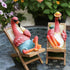 Pink Flamingo Garden Statues Flamingo Ornaments Small Flamingo Statue Summer Tropical Coastal Desk Decor Yard Art Ornament Housewarming Gifts Outd...