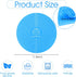 Round Silicone Baking Mat,Cake Mat with Size Measurement Specification,Small Silicone Kneading Mat,Bread Kneading Mat,Silicone Baking Mat for Brea...