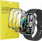 Compatible for TOZO S3 Smart Watch Screen Protector, 3D Full Coverage PET Soft Screen Protector Film Compatible for TOZO S3 1.83-inch Smart Watch ...