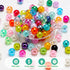 2400pcs Pearl Beads, beads, 47 Colors beads for beacelets, Multicolor Bracelet Making Kit Round beads for Jewelry Making with Elastic String, DIY ...