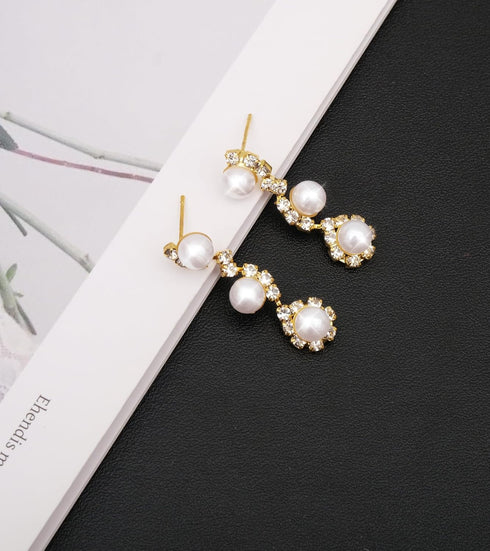 Elegant Bride Bridesmaid Jewelry Sets for Wedding Prom Bridal Necklace Earrings Bracelet Set Women Formal Dress Accessories...