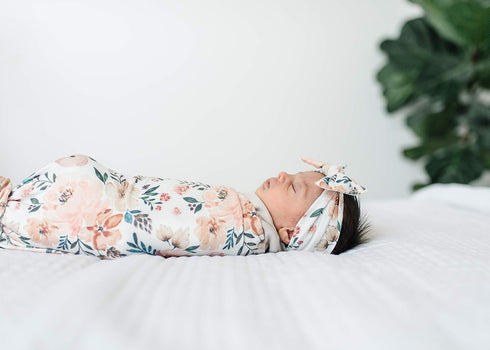 Copper Pearl Baby Bows: Stylish Headbands for Baby Girls, Premium Soft and Stretchy Baby Headbands, Perfect for Newborns, Trendy Designs - Autumn...