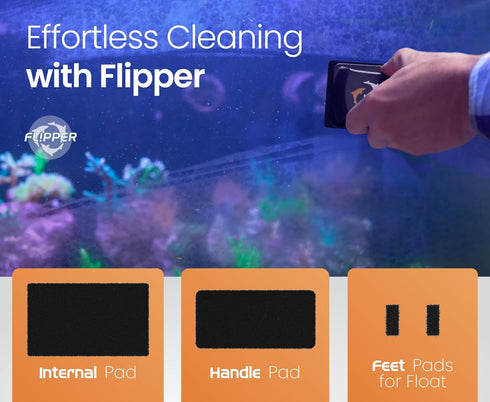 FL!PPER Flipper Cleaner MAX Maintenance Repair kit for MAX Size Original and Floating Flipper Aquarium Cleaners...