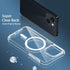 Magnetic Case Compatible with iPhone 13 Mini Case, Compatible with MagSafe Wireless Charging, Transparent Anti-Scratch Back Shockproof Protective ...