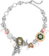 Pink Statement Flower Choker Cameo Necklace for Women, Formal Evening Floral Jewelry Accessories Romantic Cool Gifts for Her Women in Their 20s 30...