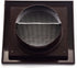 Vent Systems 4'' Inch Brown Air Vent Cover, Pack of 2, Dryer Vents and Bathroom Exhaust Vent Pipe, Louvered Outdoor Dryer Vent Cover Opening Flap Vent, Keeps Out Insects, Birds and Rodents