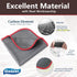 Carbon Cloth Lint Free Glass Cleaning Cloth Window Polishing Streak Free Microfiber Miracle Easy Clean Rag Reusable for Mirror Kitchen Dish Auto D...