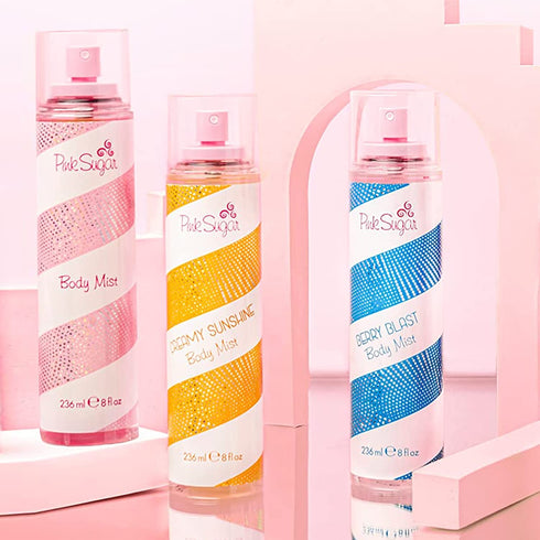 Pink Sugar Berry Blast Body Mist for Women, 8 Fl Oz...
