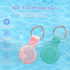 Waterproof AirTag Holder 2 Pack, Soft Silicone Airtag Keychain Waterproof Compatible with Apple Air Tag, Anti-Scratch Protective AirTag Case Holde...