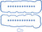 FEL-PRO VS 50577 R Engine Valve Cover Gasket Set for Dodge Ram 1500...