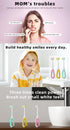 3 Sided Toothbrush Kids, Soft Bristles Toddler Toothbrush, Autism Toothbrush, 360° Oral Teeth Cleaning, Ages 2+...