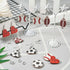 Cheriswelry 8 Pairs Sports Theme Earring Set with Baseball Football Basketball Rugby Wood Earring Pendants Earring Hooks Jump Rings for Sports Lov...