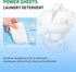 Laundry Detergent Sheets, Plant-Based Eco Friendly Laundry Sheets, Hypoallergenic Washing Sheets - Free & Clear Scent - for Travel, Apartment, Dor...