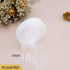 1 Inch Sheer Organza Chiffon Ribbon, 50 Yards/Roll (White)...