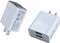 Wall Charger, USB Adapter, SUPWISER 2 Pack 10W Dual Port Quick Charger Plug Cube Replacement for iPad iPhone 15/14/13/12/11/XR/8/7/6S/6/5,Samsung ...