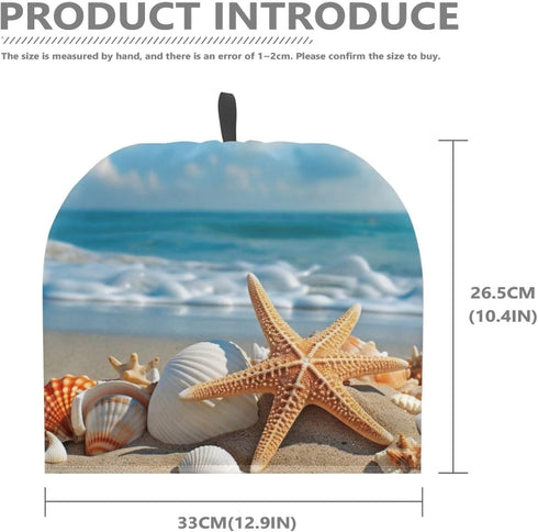 Starfish Teapot Cozy Keep Tea Warm Insulation Teapot Cozies Tea Pot Cover Kitchen Accessory for Hounsewife Gift Tea Pot Cover Dust Proof Portable ...