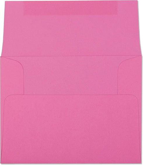 EnDoc A7 Pink Envelopes - Can be Used for 5x7 cards, invitations, Photos, Graduation, Baby Shower, Weddings, Business, and Mailing - 5 1/4" x 7 1/...