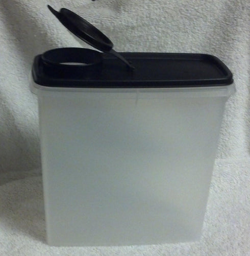 Tupperware Cereal Storer 13 Cup Black Exclusive...