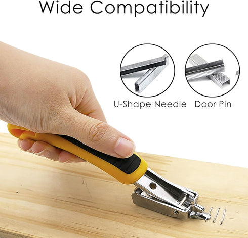 Staple Remover for Upholstery and Construction Heavy Duty Tack Puller, Industrial Upholstery Tool for Home Improvement, Furniture, Floor, Carpet, ...