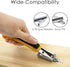 Staple Remover for Upholstery and Construction Heavy Duty Tack Puller, Industrial Upholstery Tool for Home Improvement, Furniture, Floor, Carpet, ...