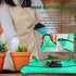 Plant Repotting Mat Waterproof Gardening Mat Plant Transplanting Potting Tray for Indoor Succulent Potting Tarp Portable Thicken PE Mat Garden Wor...