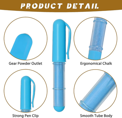 Vizava Fabric Chalk Markers for Sewing,Quilting,Crafting|Erasable Tailor’s Chalk|Work on Various Fabrics|Dosing Wheel Drawing Intricate Patterns P...