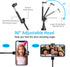 Selfie Stick Bluetooth, Lightweight Aluminum All in One Extendable Selfie Sticks Compact Design, Compatible with iPhone 16/15/14 Pro Max/14 Pro/14...